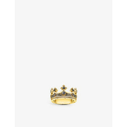 Thomas Sabo Rebel Kingdom crown sterling silver and zirconia ring