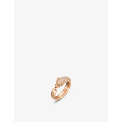 Panthère de Cartier 18ct rose-gold and diamond ring