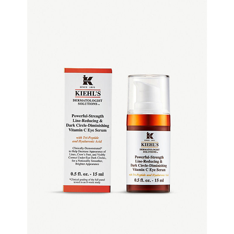 Kiehl'S Powerful-Strength Line-Reducing & Dark Circle-Diminishing Vitamin C Eye Serum 15ml