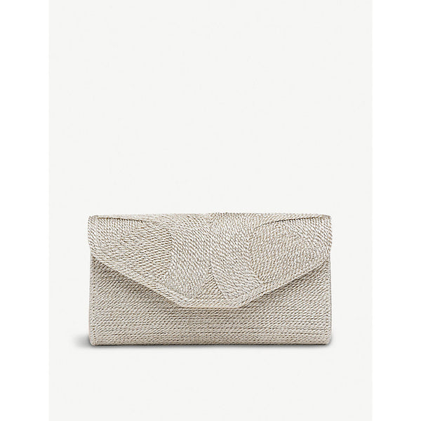 Lk Bennett Lucia embellished woven clutch