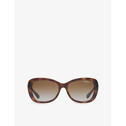  Vogue VO2943SB butterfly-frame tortoiseshell acetate sunglasses