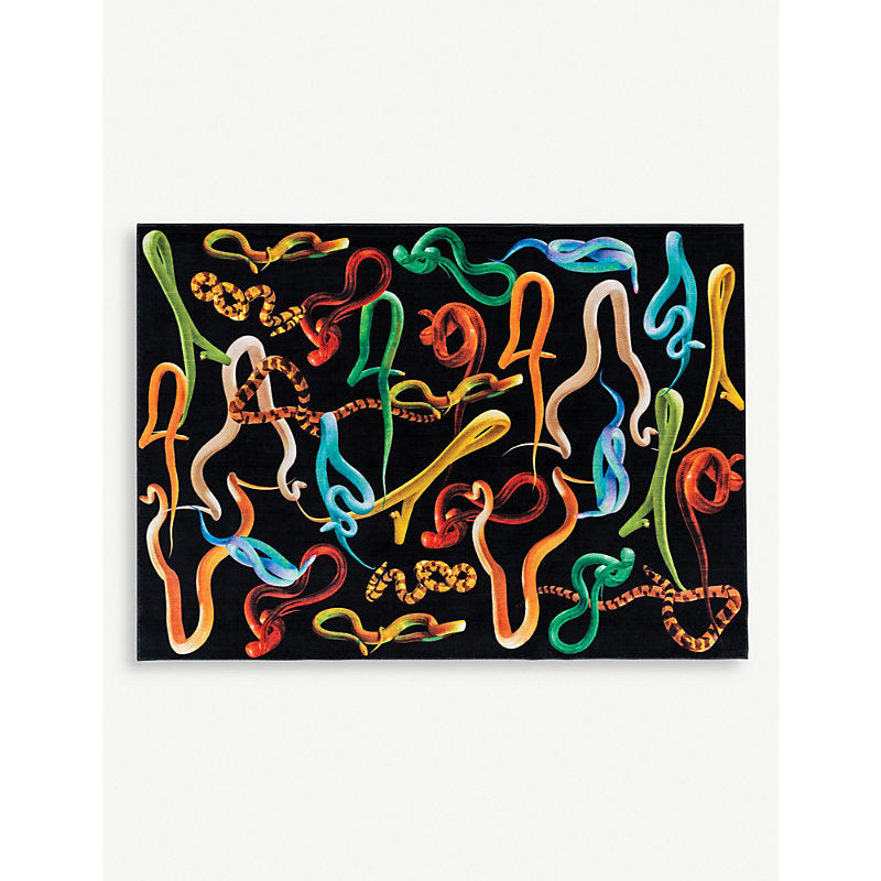 Seletti Snakes woven rug 200 x 280cm