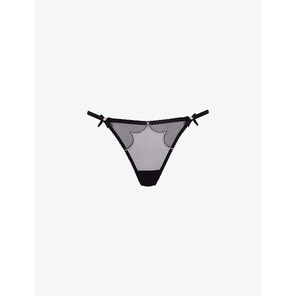  Agent Provocateur Lorna high-rise mesh thong