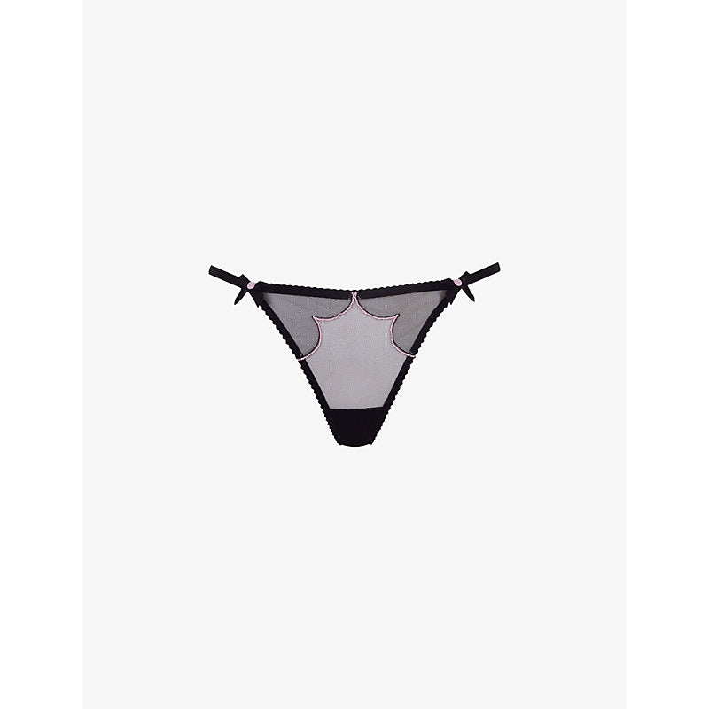  Agent Provocateur Lorna high-rise mesh thong