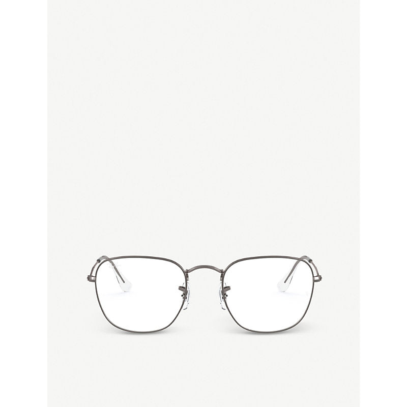  Ray-Ban RX3857V Frank metal square-frame glasses