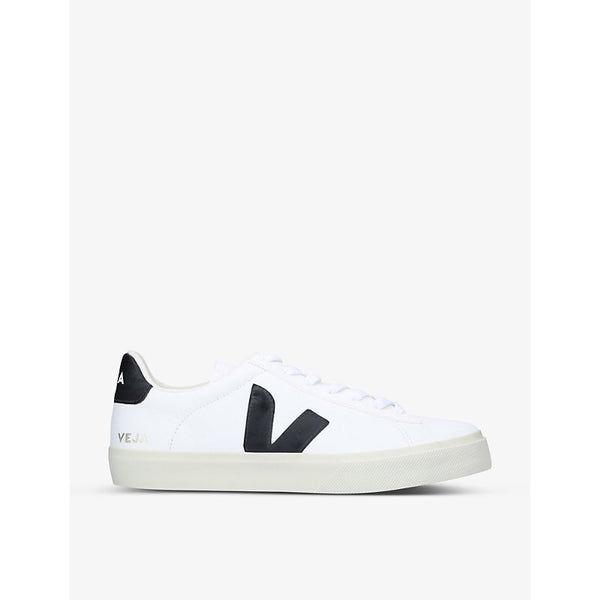 Veja Men's Campo leather and coated-canvas low-top trainers | Veja