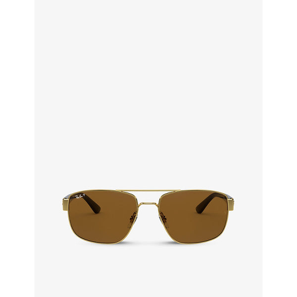  Ray-Ban RB3663 rectangle-framed sunglasses