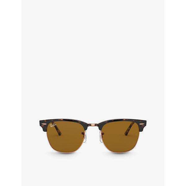  Ray-Ban RB3016 51 Clubmaster square-frame acetate sunglasses