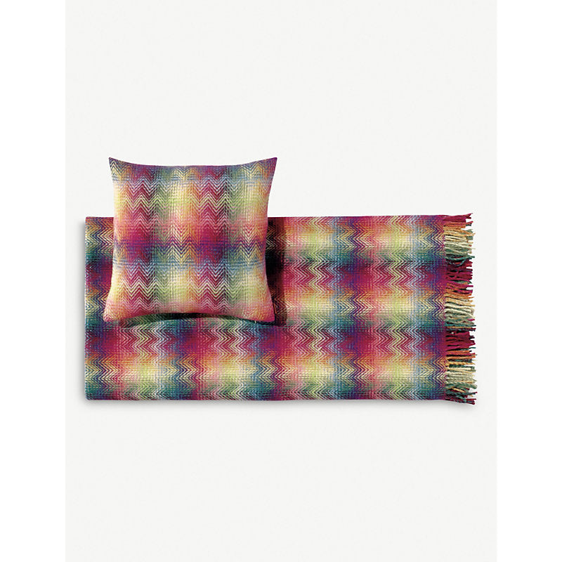 Missoni Home Montgomery zig-zag wool-blend cushion 40cm x 40cm