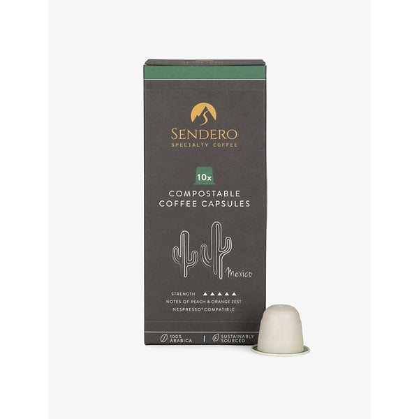 Sendero Mexico compostable coffee capsules 55g