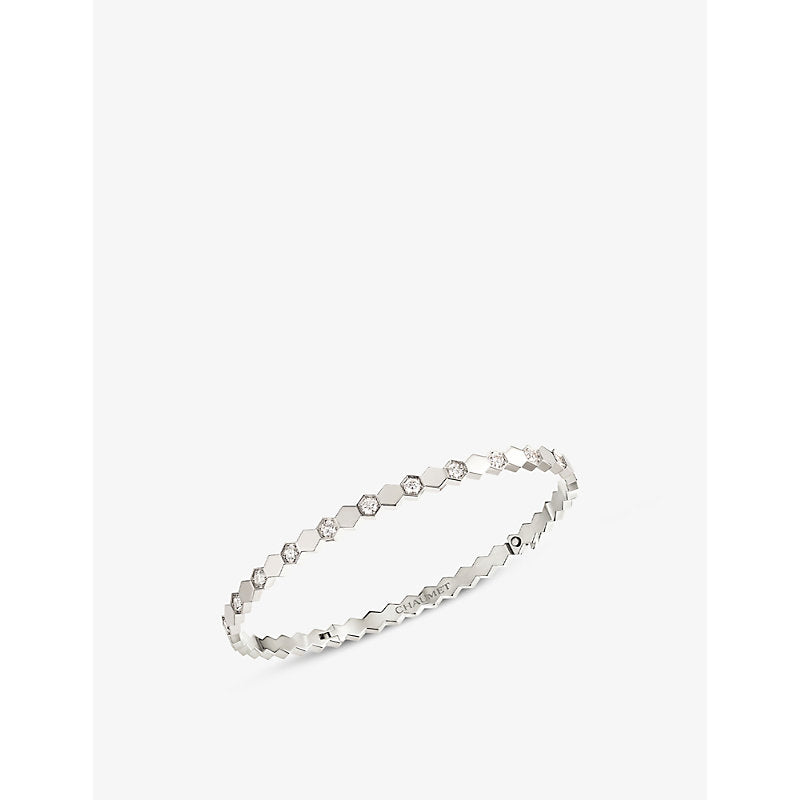 Chaumet Be My Love 18ct white-gold and diamond bangle