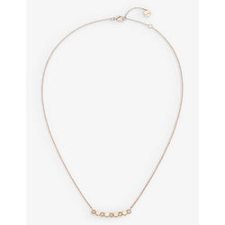 Chaumet Bee My Love 18ct rose-gold and 0.20ct diamond necklace