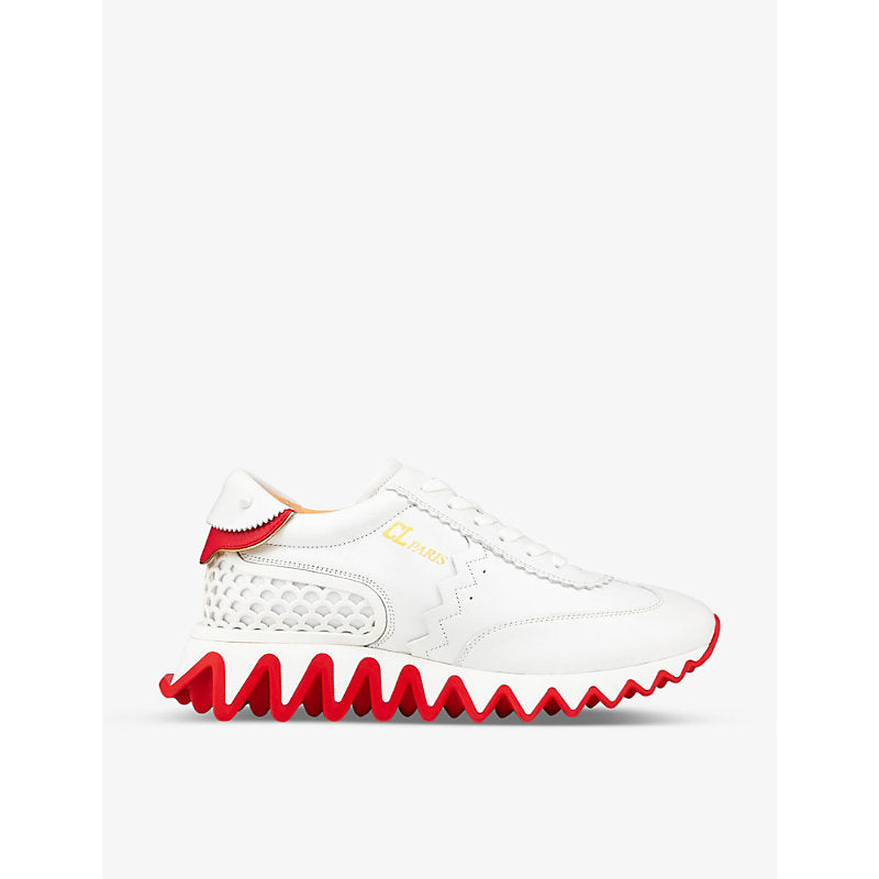 Christian Louboutin Loubishark Donna leather trainers