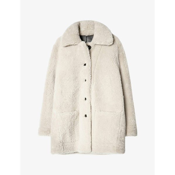 Zadig&Voltaire Magdas reversible shearling coat