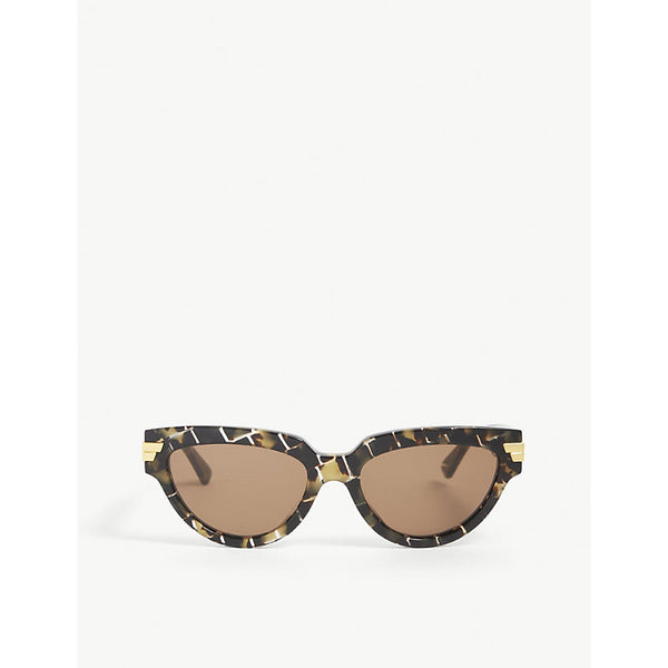  Bottega Veneta BV1035S acetate cat's eye sunglasses