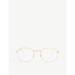  Ray-Ban RB3548 hexagonal-frame glasses