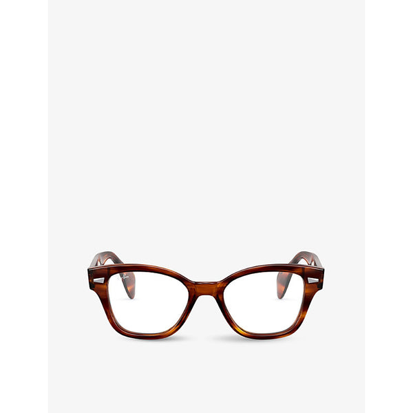  Ray-Ban RX0880 square acetate glasses