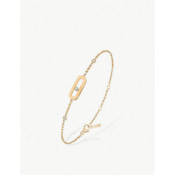 Messika Move Uno 18ct yellow-gold and diamond bracelet