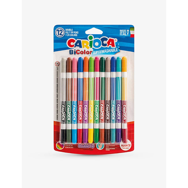 Carioca Bicolour Felt Tip Pens