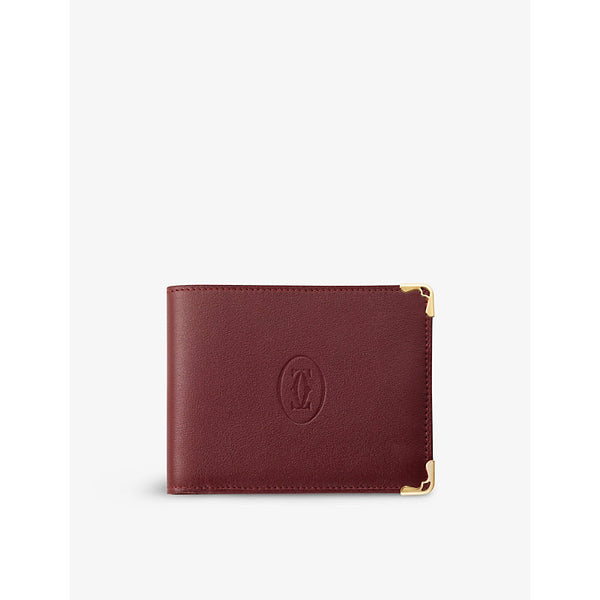  Must de Cartier six-credit card calfskin wallet