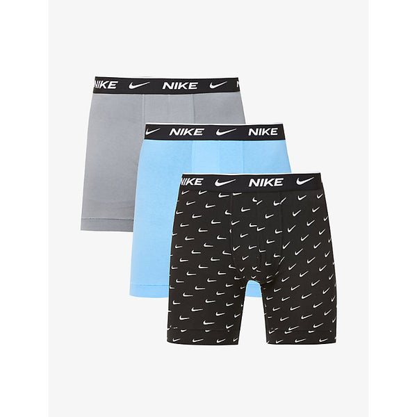 Nike Pack of three Everyday stretch-cotton jersey boxers