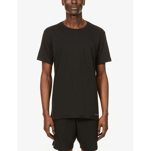 Calvin Klein Pack of three cotton-jersey T-shirts