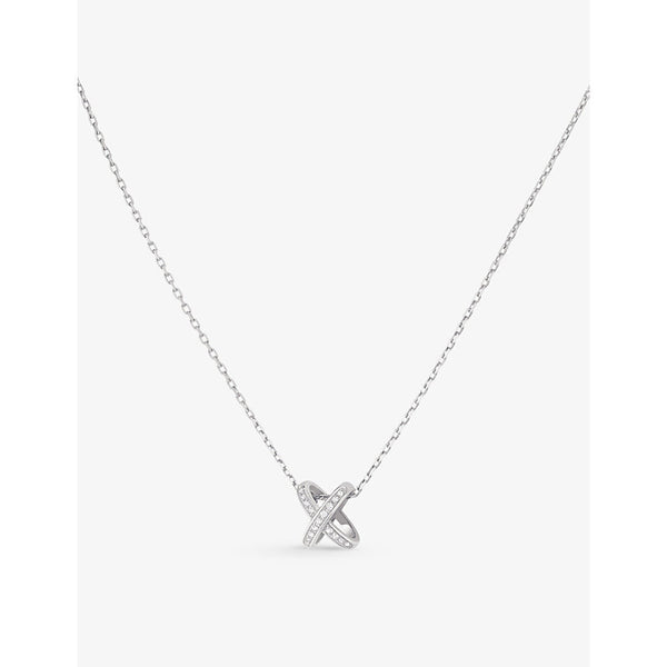 Chaumet Jeux de Liens 18ct white-gold and diamond necklace