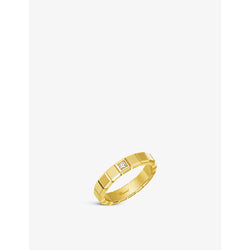 Chopard Ice Cube Pure 18-carat yellow-gold and diamond ring