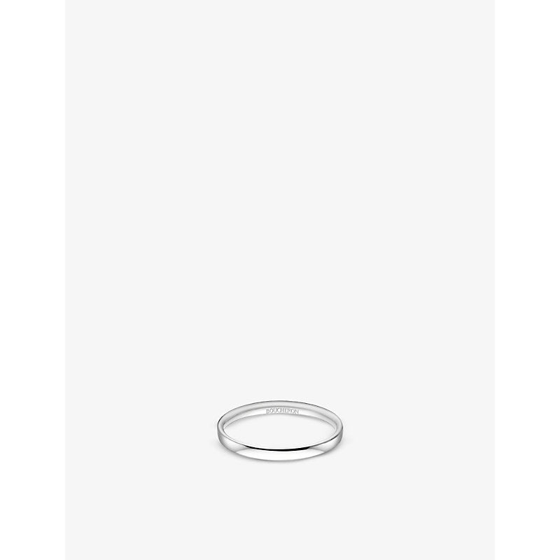 Boucheron Epure platinum wedding ring