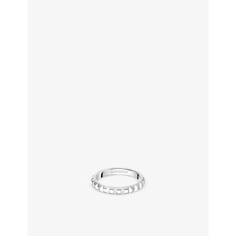 Boucheron Quatre Clou de Paris platinum ring