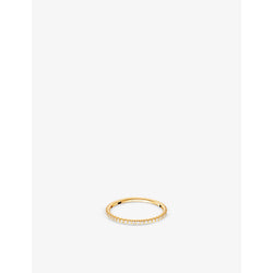 Boucheron Epure 18ct yellow-gold and diamond ring