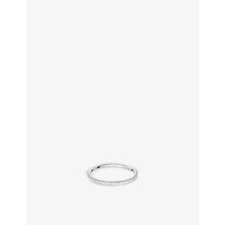 Boucheron Epure 18ct white-gold and 0.24ct diamond ring