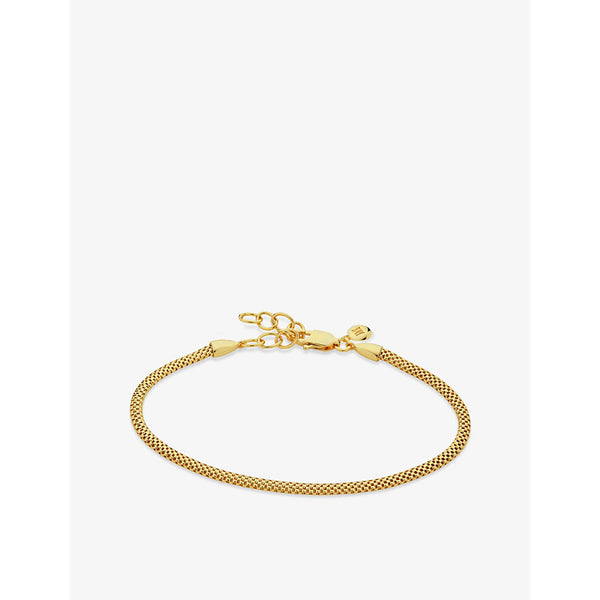 Monica Vinader Heirloom 18ct yellow-gold plated vermeil sterling-silver bracelet