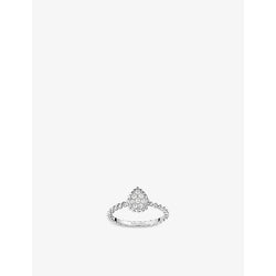 Boucheron Serpent Bohème 18ct white-gold and 0.15ct diamond ring