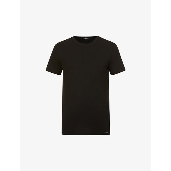  Tom Ford Crewneck regular-fit stretch-cotton T-shirt