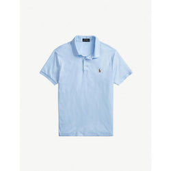  Polo Ralph Lauren Short-sleeved logo-embroidered custom slim-fit cotton-jersey polo shirt