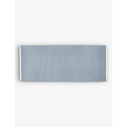 Hay Bias New Zealand wool and cotton-blend rug 140cm x 200cm