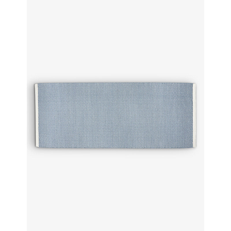 Hay Bias New Zealand wool and cotton-blend rug 140cm x 200cm