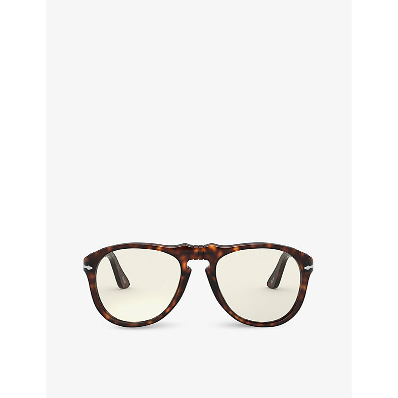  Persol PO0649 54 acetate pilot-frame sunglasses