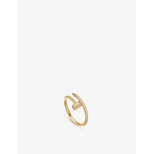 Cartier Juste un Clou 18ct yellow-gold and diamond ring