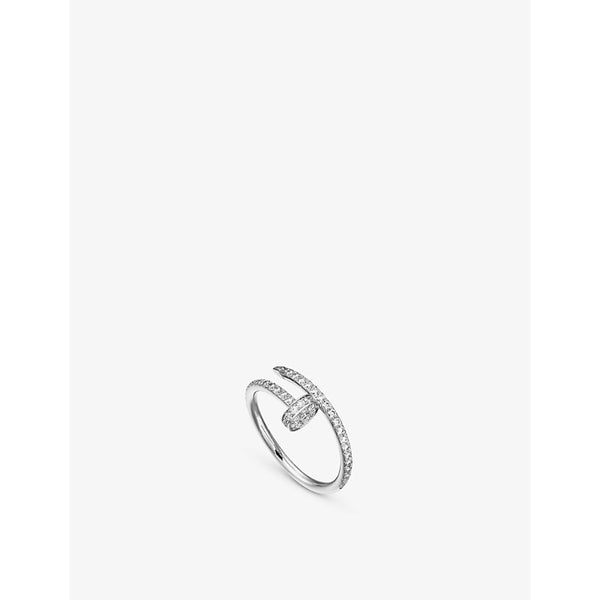 Cartier Juste un Clou 18ct white-gold and diamond ring