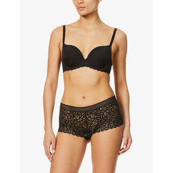  Wacoal Raffiné contour stretch-jersey bra