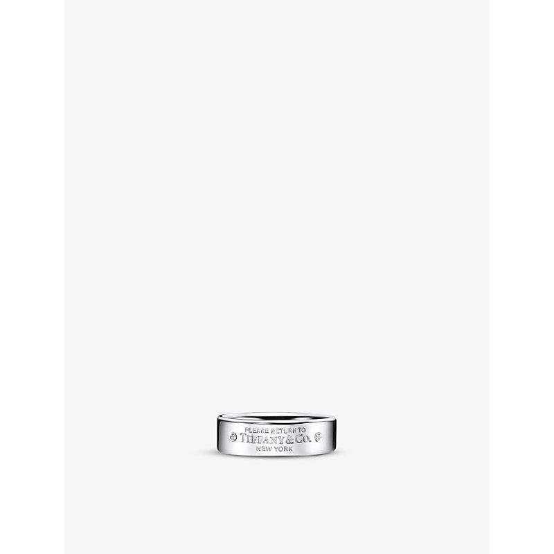 Tiffany & Co Return to Tiffany sterling-silver and 0.01ct diamond ring