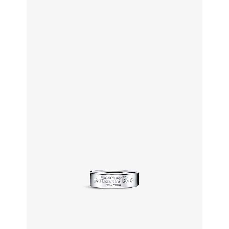 Tiffany & Co Return to Tiffany sterling-silver and 0.01ct diamond ring