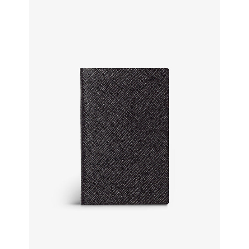 Smythson Wafer cross-grain leather notebook 10.8cm