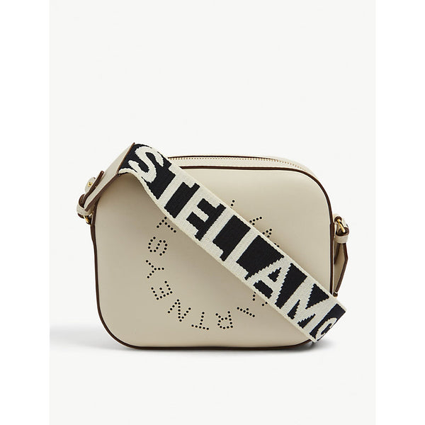 Stella Mccartney Stella Logo mini vegan leather cross-body bag