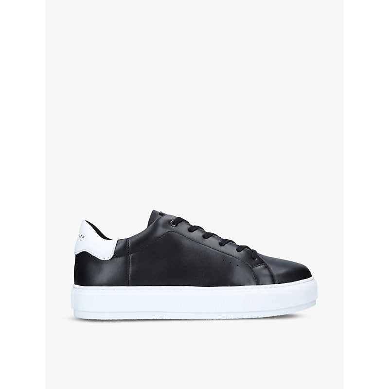  Kurt Geiger London Laney platform leather trainers