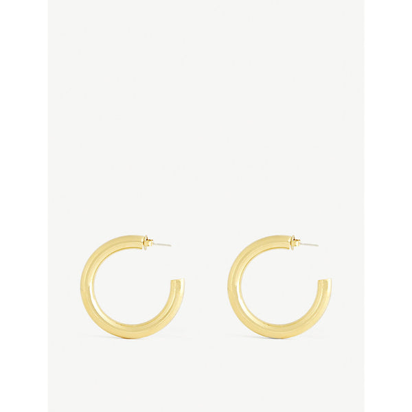 Oma The Label Bente 18ct gold-plated hoop earrings