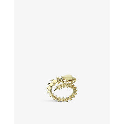 Shaun Leane Serpent Trace yellow gold vermeil wrap ring