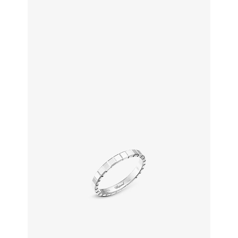 Chopard Ice Cube 18ct white-gold ring